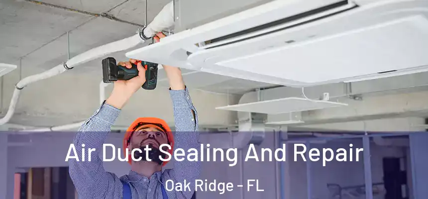 Air Duct Sealing And Repair Oak Ridge - FL