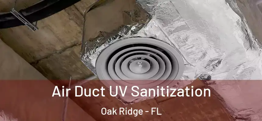  Air Duct UV Sanitization Oak Ridge - FL
