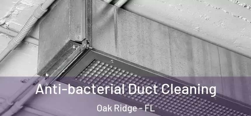 Anti-bacterial Duct Cleaning Oak Ridge - FL
