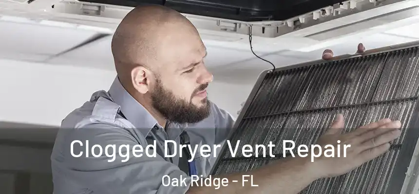 Clogged Dryer Vent Repair Oak Ridge - FL