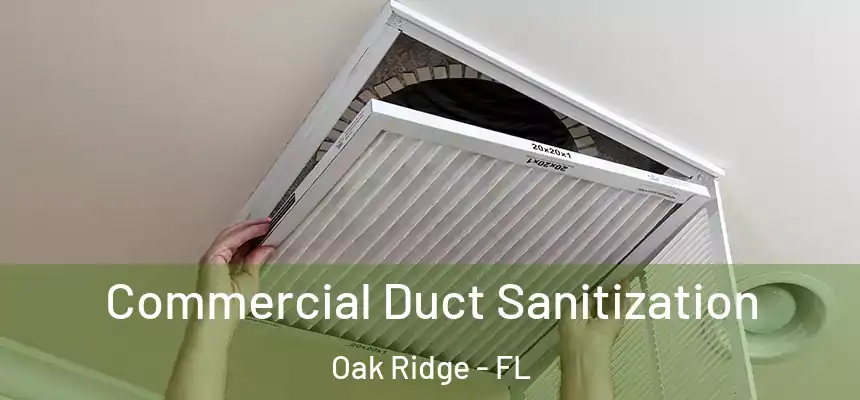 Commercial Duct Sanitization Oak Ridge - FL