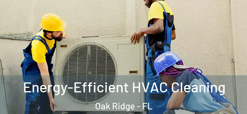 Energy-Efficient HVAC Cleaning Oak Ridge - FL