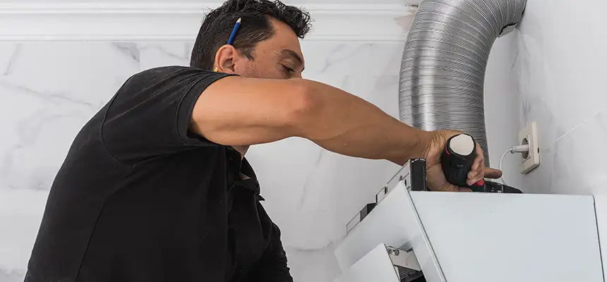 Precision In-wall Dryer Vent Cleaning & Rerouting Corrections in Oak Ridge, FL