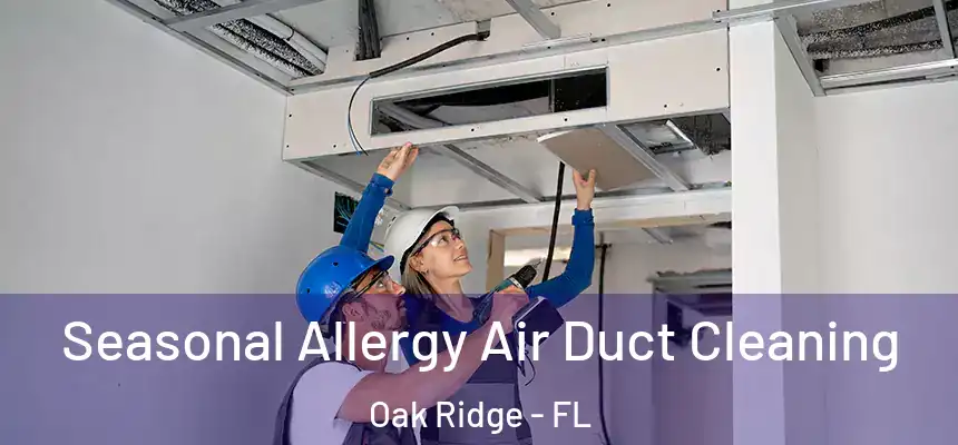 Seasonal Allergy Air Duct Cleaning Oak Ridge - FL