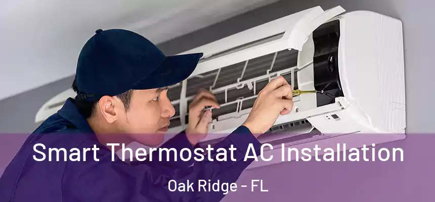 Smart Thermostat AC Installation Oak Ridge - FL
