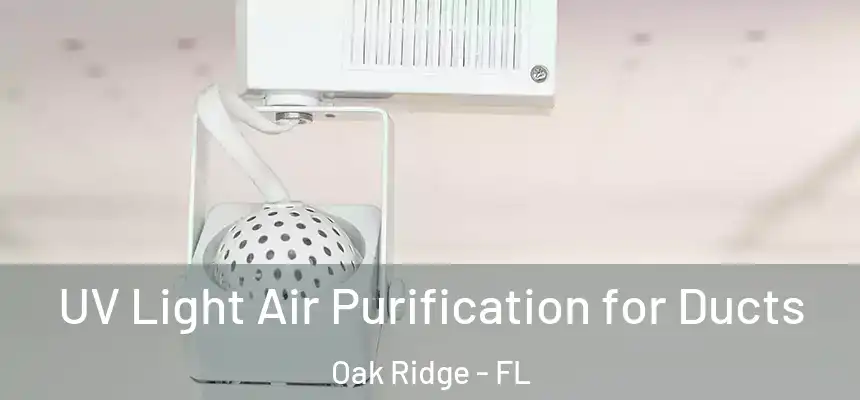 UV Light Air Purification for Ducts Oak Ridge - FL